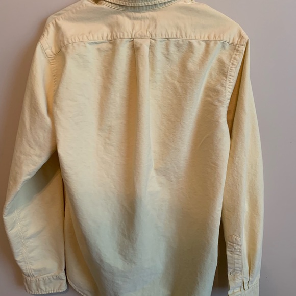 Yellow Ralph Lauren Long Sleeve Button Down Shirt - Picture 3 of 4